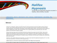 Tablet Screenshot of halifaxhypnosis.ca